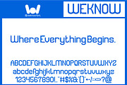 Before Nothing font, a Sans Serif Font by weknow (Thumbnail 4 of 8)