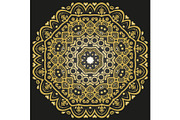 Damask Vector Oriental Pattern, a Decorative Illustration by FineArtStudio (Thumbnail 1 of 3)