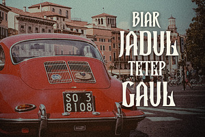 Sargiusk - Vintage Font