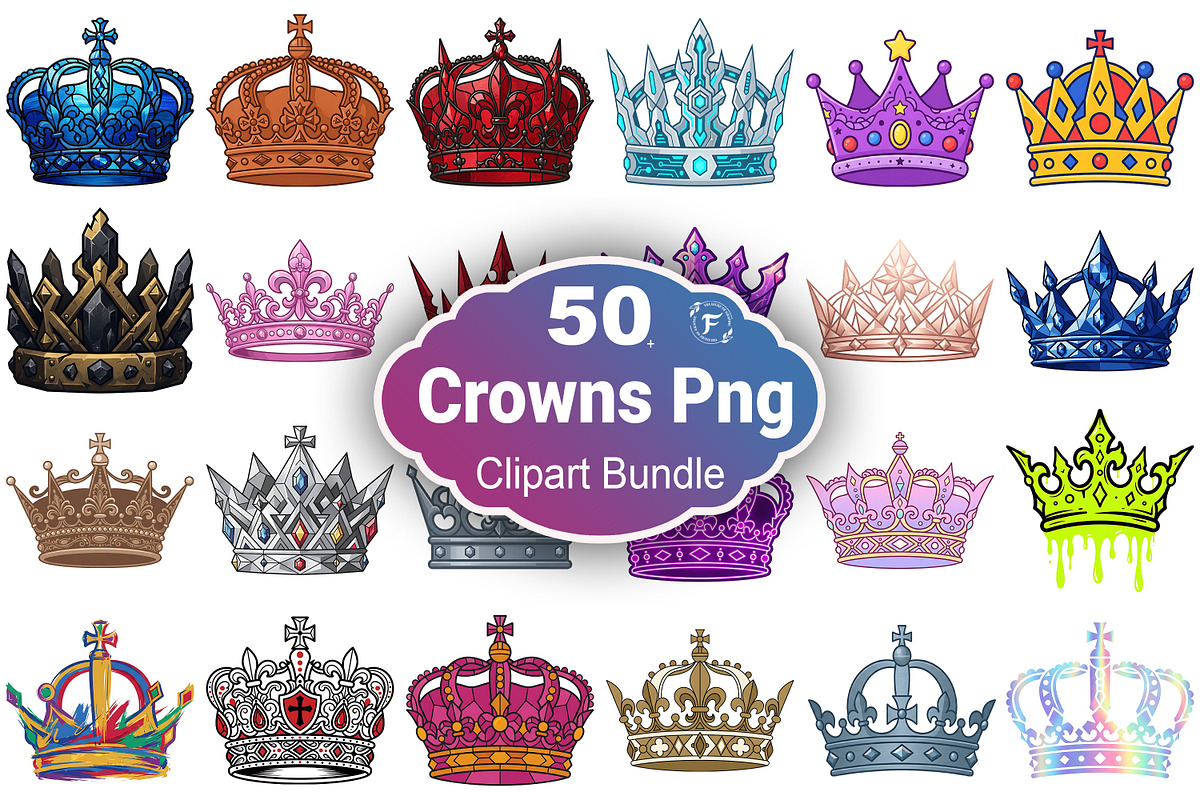 Crowns Clipart, an Object Illustration by Forhadx5 (Photo 1 of 8)
