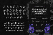 Sectra Chrome Typeface, a Blackletter Font by alit design (Thumbnail 15 of 17)