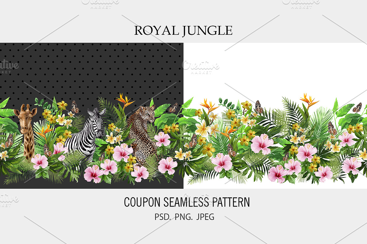 Royal jungle, an Animal Illustration by DariKa (Photo 4 of 6)