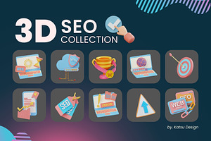 SEO Collection - 3D Illustration