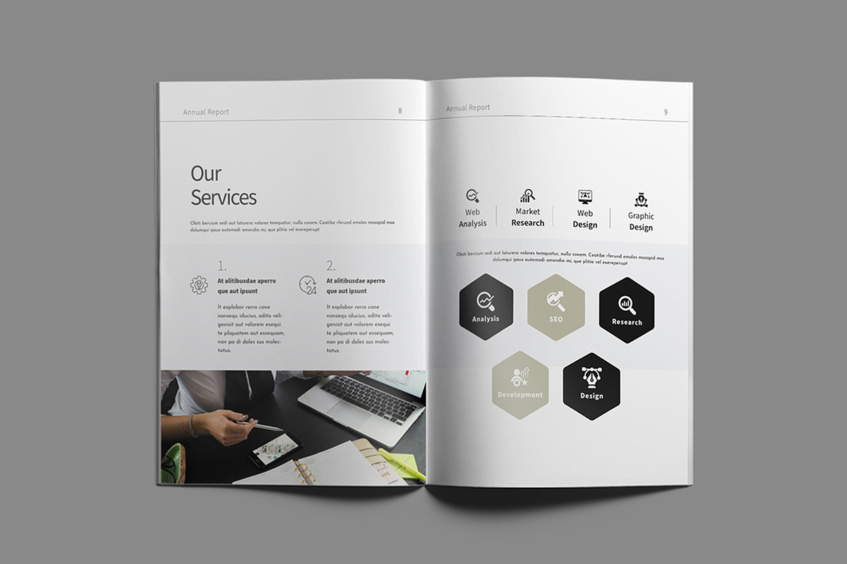 Annual Report Template preview 6