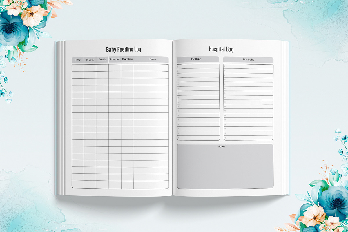 Editable Childcare Planner, a Templates & Theme by Brix Lab (Photo 5 of 6)