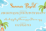 Summer Resort, a Handwritten Font by Yoga Letter (Thumbnail 5 of 6)
