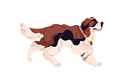 Happy dogs of different breeds set, an Animal Illustration by PaperTrident (Thumbnail 4 of 11)