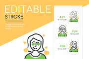Mental Health Highlight Icons Bundle, an Outline Icon by Boyko Pictures (Thumbnail 2 of 12)