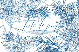 CHRISTMAS TOILE DE JOUY