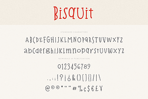 Bisquit A Unique Serif Font