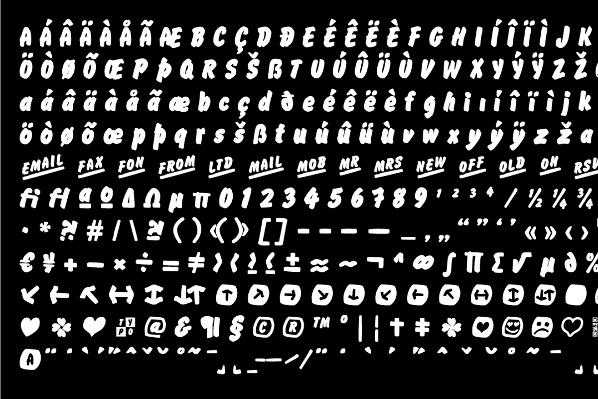 FONT | Brush Hand Marker, a Script Font by Typo Graphic Design (Photo 5 of 7)
