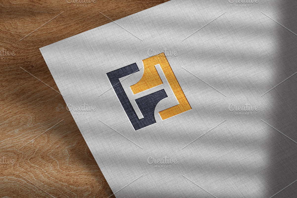 H Monogram 4 Logo Icon Design, a Branding & Logo Template by DesignBox (Photo 2 of 5)
