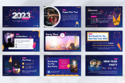 Celebrate - New Year 2023 Powerpoint, a Presentation Template by Dhabee (Thumbnail 8 of 8)