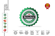 Bottle Cap Mock-Up, a Packaging Mockup by akropol (Thumbnail 8 of 10)