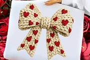 Faux Yarn Valentine’s Day Coquette, an Illustration by Craft Nest (Thumbnail 1 of 7)