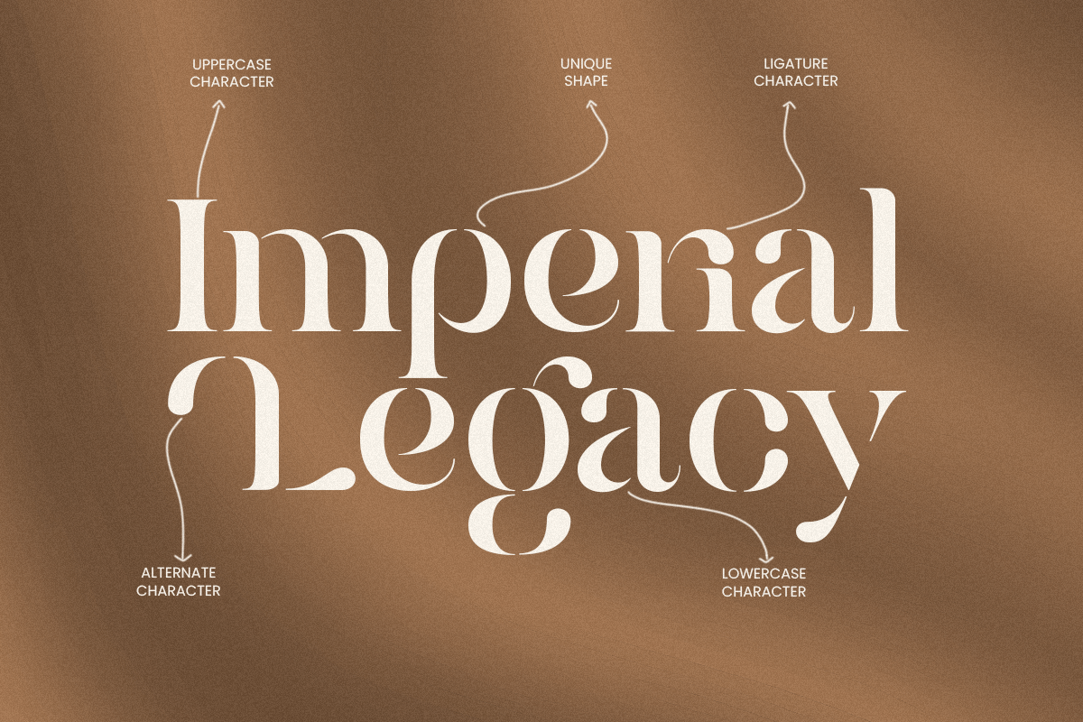 Mediora – Luxury Stencil Logo Font, a Serif Font by Sensatype (Photo 8 of 13)