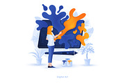 Modern Flat design Business concepts, an Education Illustration by Creative Graphics (Thumbnail 5 of 12)