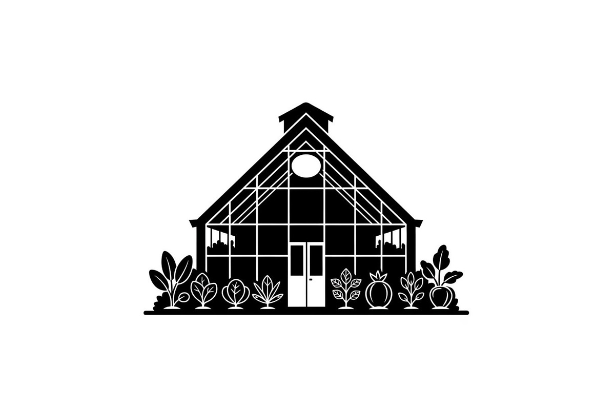 Greenhouse Growth Silhouettes, an Illustration by hafijul (Photo 11 of 14)