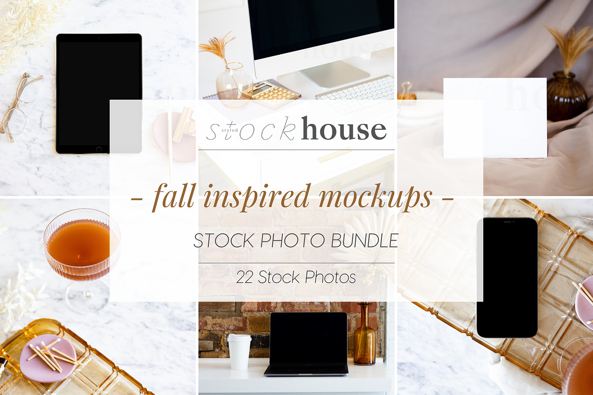 Fall Inspired Mockups Stock Photos, a Technology Photo by Styled Stock House (Photo 1 of 2)