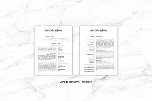 Resume/CV - Charlotte