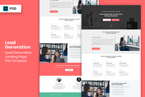 Lead Generation Landing Page Templat