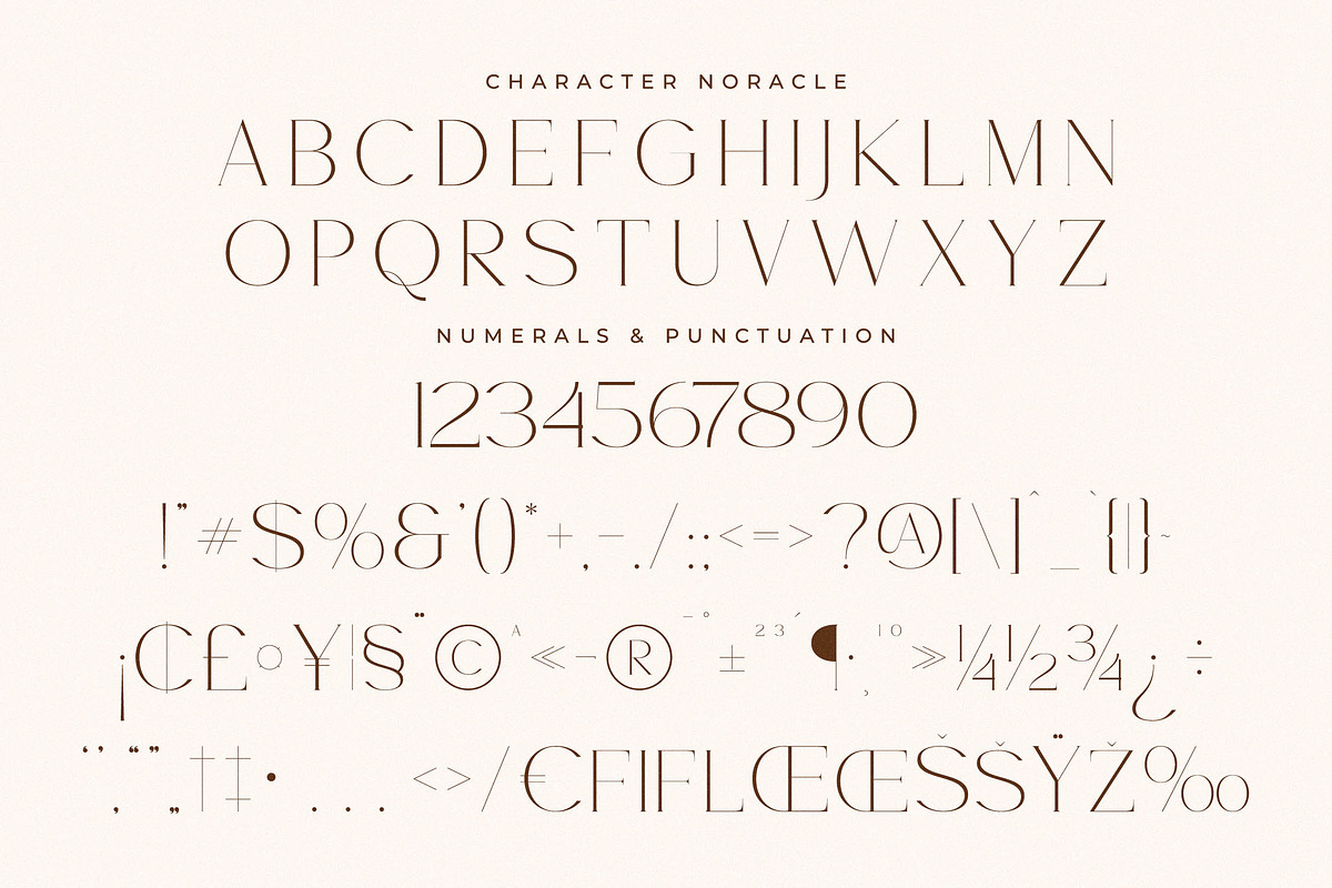 Noracle Modern Font Serif Alternate, a Serif Font by Storytype Studio (Photo 13 of 15)