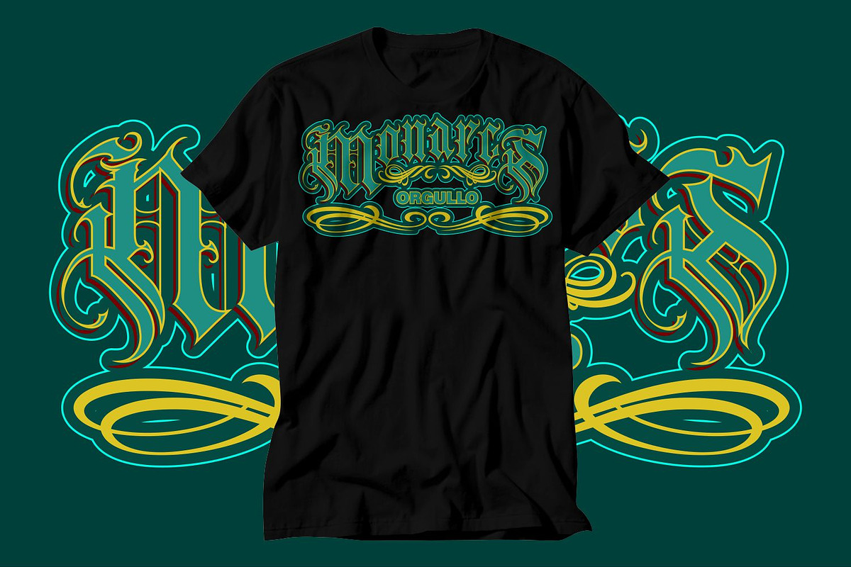 Golyath Blackletter Tattoo Font, a Blackletter Font by WhymoreArt (Photo 10 of 14)
