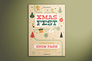 Xmas Fest Flyer, a Flyer Template by KMZVR.Lab (Thumbnail 1 of 5)