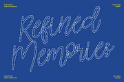 CS Elysia Dashed, a Script Font by Craft Supply Co. (Thumbnail 2 of 8)