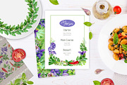 Culinary Herbs. Watercolor Set, a Food Illustration by Tata Pilip (Thumbnail 7 of 14)