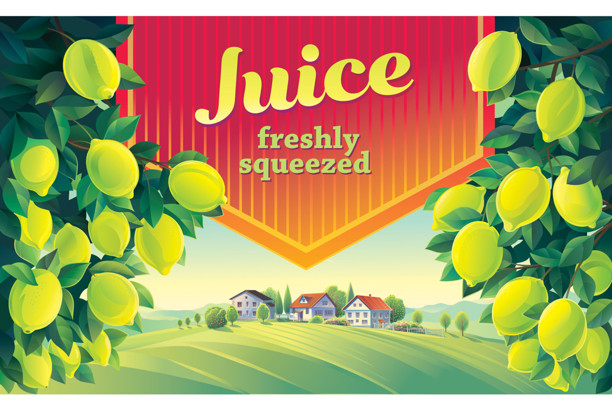 Summer fruity landscape, a Food Illustration by Countryside life (Photo 8 of 13)
