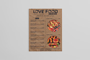 Vintage style FOOD MENU, a Flyer Template by Tzochko (Thumbnail 5 of 5)