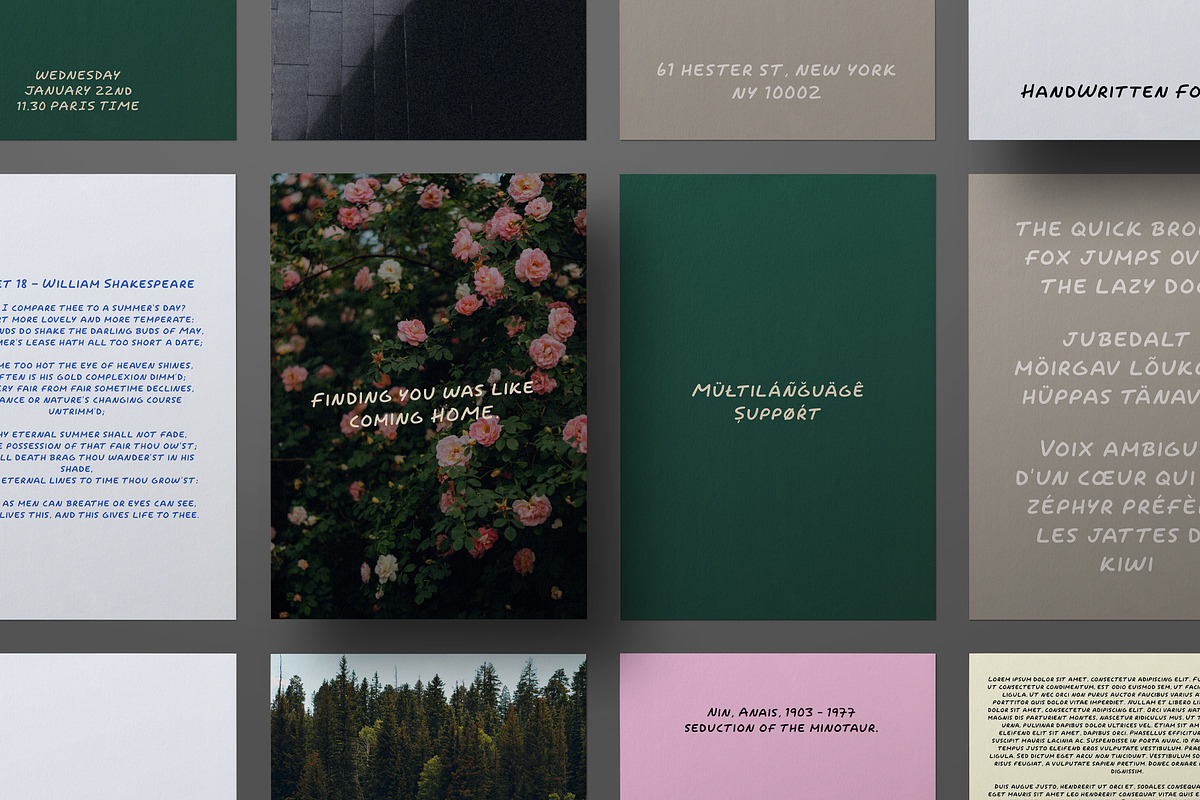 ED Otofuke - Playful & Quirky Font, a Handwritten Font by Emyself Design (Photo 4 of 10)