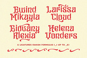 Historic Noble - Vintage Display, a Font by Typeskets (Thumbnail 8 of 8)
