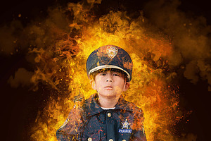 Fire Photo Effect Photoshop Actions