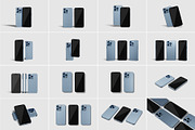 iPhone 13 Pro Max Mockup Bundles, an iPhone Mockup by Graphic Aesthetic (Thumbnail 3 of 22)