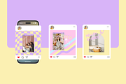 Y2K Aesthetic Canva Post Template, a Social Media Template by Moodwave Studio (Thumbnail 8 of 9)
