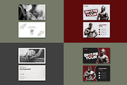12 Modern Business Cards, a Business Card Template by Saman Osama (Thumbnail 3 of 5)