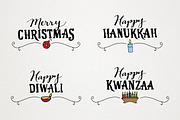 Holiday & Christmas Art Pack, an Illustration by Lemonade Pixel (Thumbnail 2 of 5)
