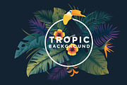 Tropical backgrounds, a Texture Illustration by Creative Graphics (Thumbnail 5 of 11)