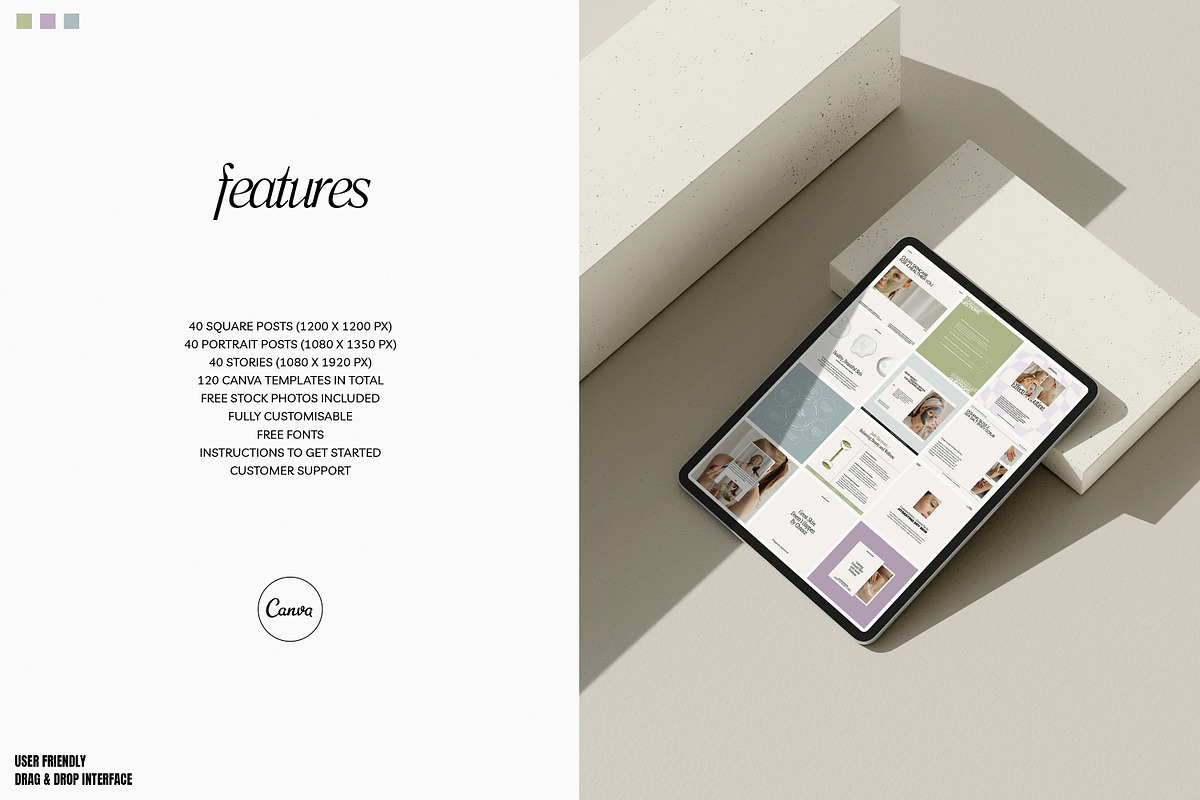 Beauty - Social Media Kit (III), a Social Media Template by Wildnun Studio (Photo 3 of 19)