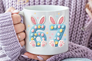 Crochet Six Seven Bunny Rabbit PNG, an Illustration by DreamCafeArt (Thumbnail 6 of 6)