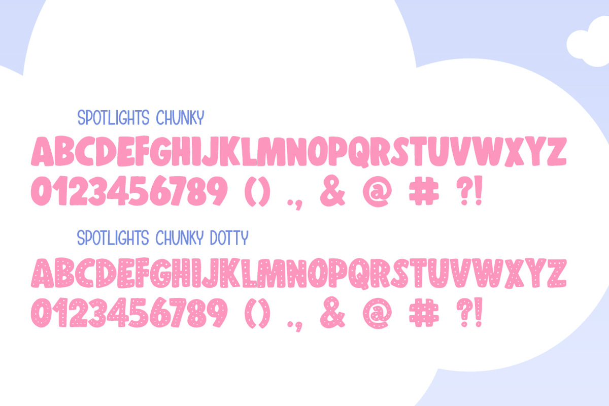 Spotlights Font Duo, a Sans Serif Font by Salt & Pepper Designs (Photo 6 of 8)