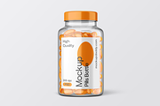 Vitamin & Supplement Bottle Mockup, a Cups & Container Mockup by Mockupdaddy (Thumbnail 16 of 28)