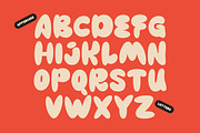 GF Magic - Retro Groovy Font, a Sans Serif Font by GroovyFontCo (Thumbnail 3 of 9)