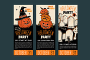 Halloween banner template., an Illustration by Moloko88 (Thumbnail 2 of 4)