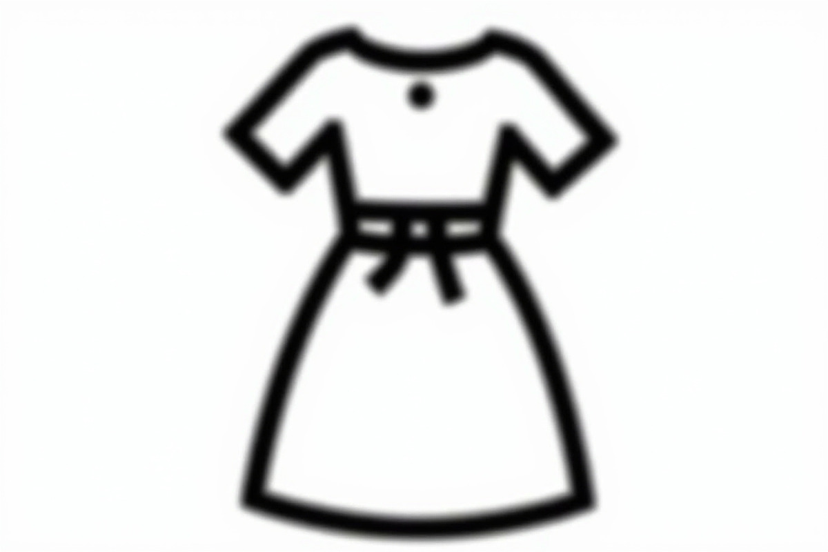 Fashion Dress Silhouettes Set, an Illustration by musafir_fashion (Photo 5 of 20)