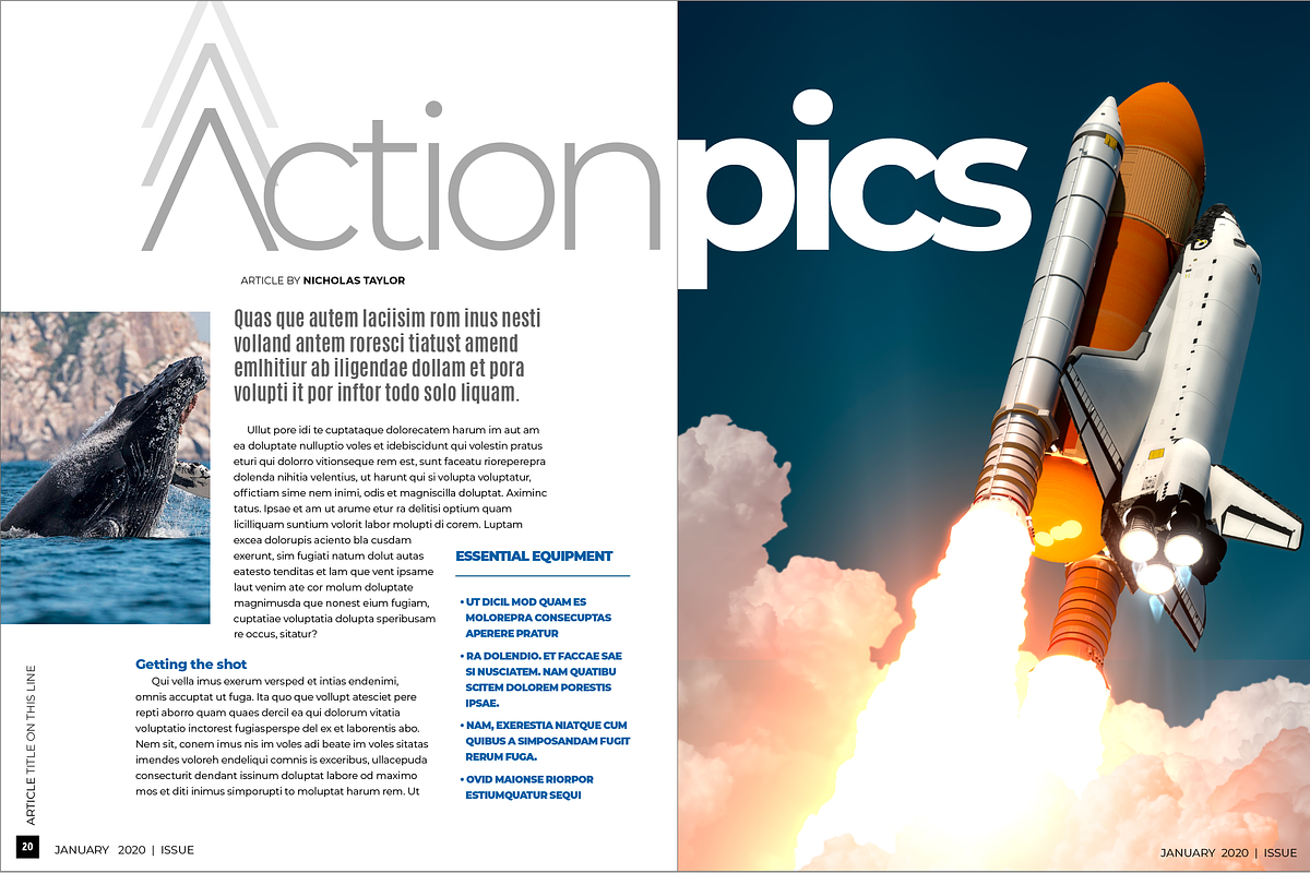 Travel Magazine, a Magazine Template by potterDesigns (Photo 12 of 13)