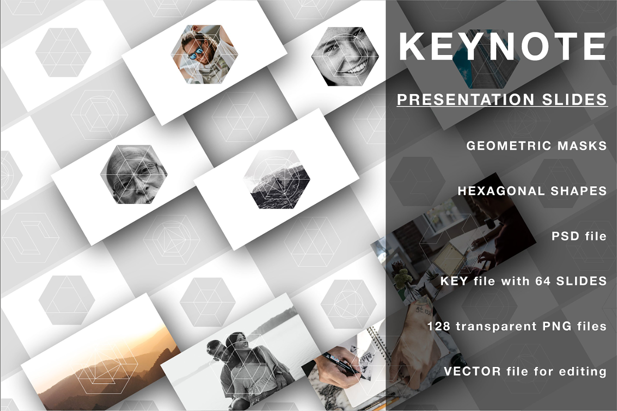 HEXAGON, a Presentation Template by VectorShop (Photo 3 of 5)