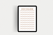 60-Day Challenge Tracker Printable, a Stationery Template by The Chaos Project (Thumbnail 7 of 10)